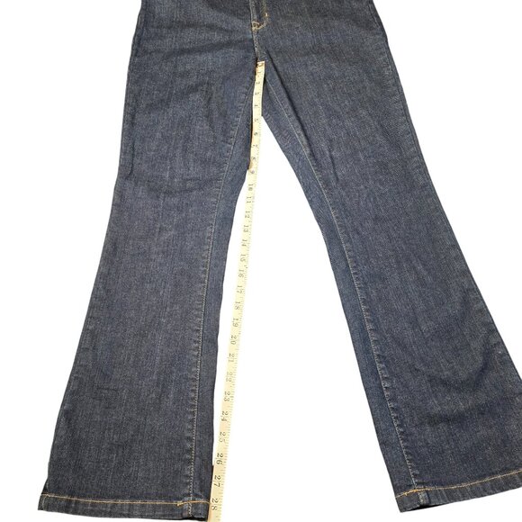 LL Bean Dark Wash Classic Fit Size 10‎ Excellent Used Condition - Picture 4 of 8